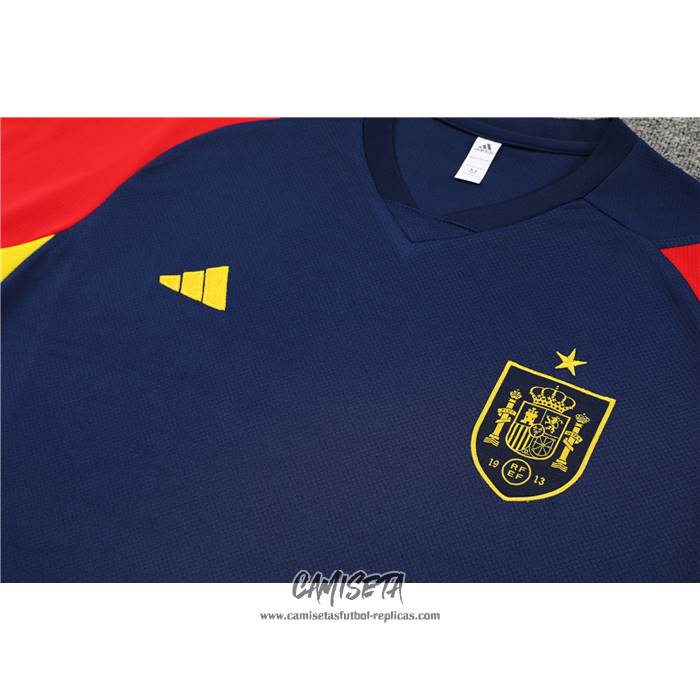 Chandal del Espana 2023-2024 Manga Corta Azul - Pantalon Corto